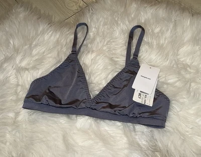 Sutiã b.tempt'd Wacoal Spotlight Triângulo Bralette WF Feminino 5 P Pequeno 910293 Cinza - Imagem 1 de 4