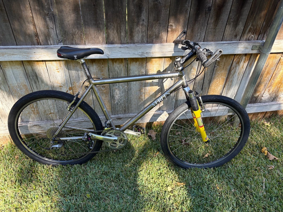 USA MERLIN MTB チタニウム XLM 半完成車 S 未使用 半値以下 USA MERLIN MTB チタニウム XLM 半完成車 S 未使用 半値以下 USA