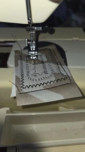 Vintage Necchi Model 535FA Sewing Machine SERVICED FREE ARM STRETCH STITCH - Picture 1 of 8