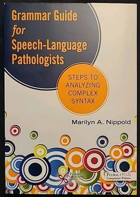 Grammar Guide for Speech-Language Pathologists : Steps to Analyzing Complex... - Image 1 of 2