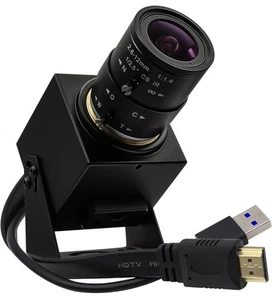 SVPRO 4K 60fps USB Camera with 2.8-12mm Manual Zoom Lens, HDMI/USB3.0 Dual... - Bild 1 von 9