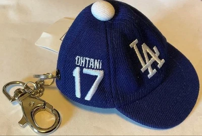 New Era Los Angeles Dodgers Shohei Ohtani No.17 MLB Mini Cap Keychain - Image 1 of 2