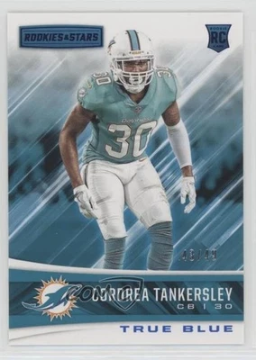 2017 Panini Rookies & Stars Rookies True Blue /49 Cordrea Tankersley #226 RC - Image 1 of 2
