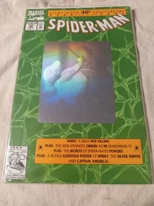 SpiderMan #26 Marvel Comics 1992 - Holo Cover - Green ERROR Nam Batman NM - Bild 1 von 8