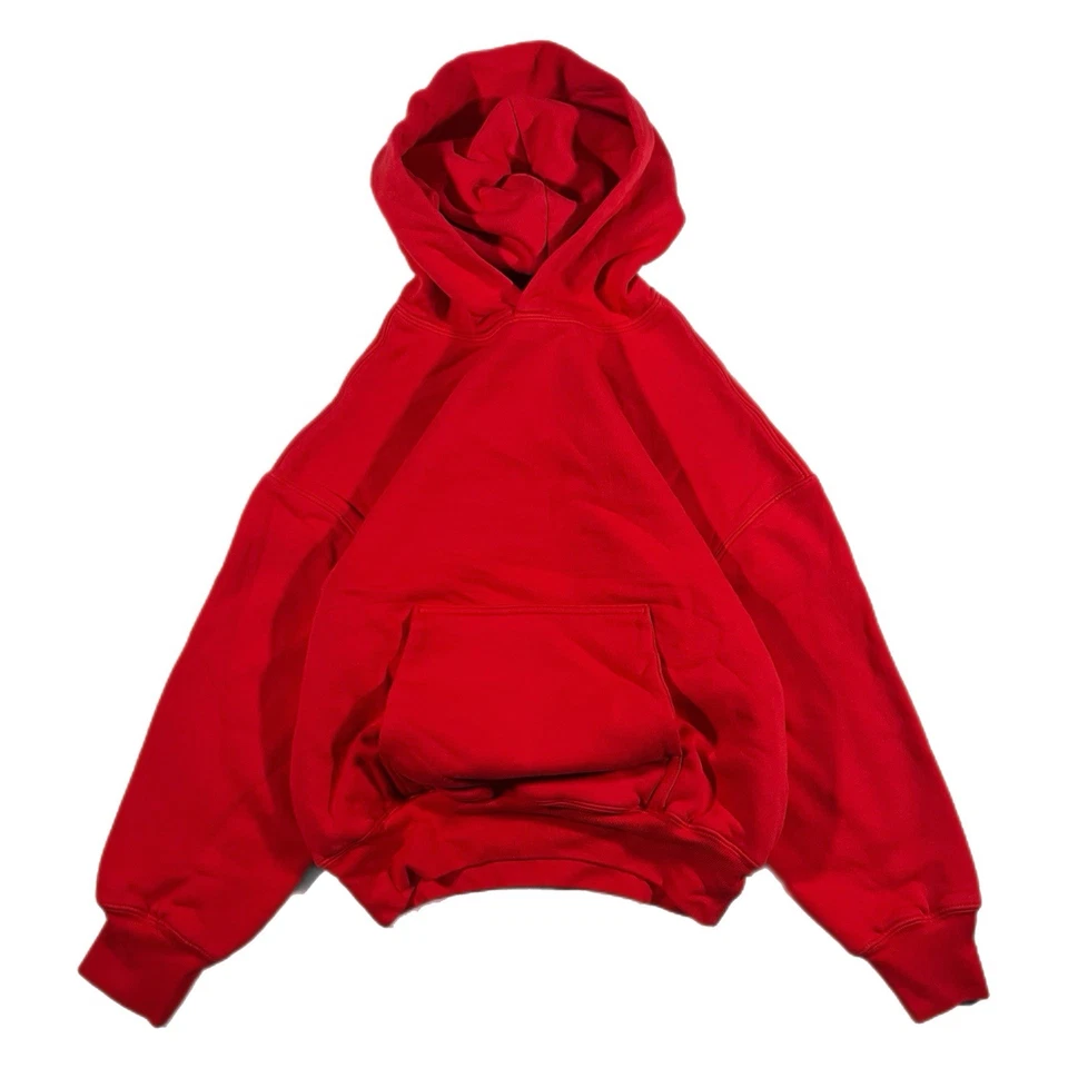 YZY Gap Sudadera con Capucha Niños 10-11 Rojo Algodón Extremadamente Grueso Kanye West Collab (Grande) Foto 1 de 4