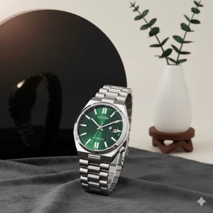 NJ0150-56X Citizen Tsuyosa automatische Herrenuhr Edelstahl grünes Zifferblatt - Bild 1 von 3