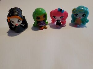 Monster High Mini Candy Ghouls Draculaura Jinafire Lagoona Blue Fashems Skelita