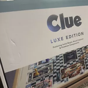 Clue Luxe Edition Lujo Arce Sólido Coleccionistas Juego Nuevo - Imagen 1 de 1