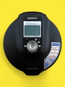CD Walkman portátil Sony D-NE900 negro en funcionamiento se envía desde Japón - Imagen 1 de 2