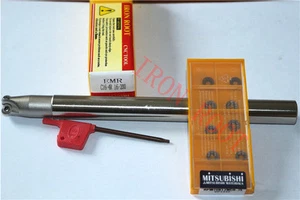 1 Stück NEU EMR C16-4R-16-200 2T Rund Wendbar Endfräshalter + 10 STCK. RPMT0802MO - Bild 1 von 7