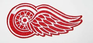 (1) LOTTO DI (1) TOPPE PATCH ALI ROSSE DETROIT (circa ARTICOLO 4" X 2") # 80 - Foto 1 di 1