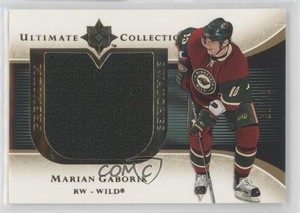 2005-06 Ultimate Collection Premium Swatches /75 Marian Gaborik #PS-MG