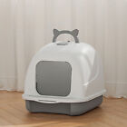 (Large)Cat Toilet Cat Litter Box Odor Control Fully Enclosed For Home