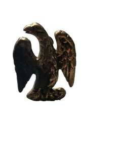 Vintage Solid Brass Eagle Door Stopper 2.75” Tall 2.25 Wide - Picture 1 of 5