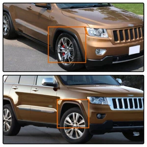 Guardabarros de plástico del lado del pasajero delantero apto para Jeep Grand Cherokee 2011-2017 - Imagen 1 de 12