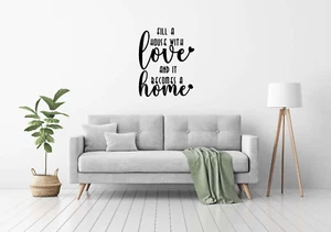 Family Wall Life Sticker House Quote Vinyl Sticker Wall Art Home Mural Decal - Picture 1 of 3