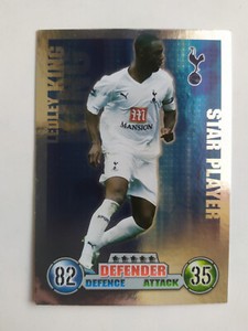 Match Attax Topps Trading Card Premier League 2007 / 2008 Ledley King