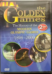 THE GOLDEN GAMES The History Of Modern Olympic Games 1896-2000 Olympics NEW DVD - Picture 1 of 5