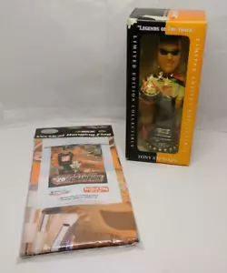 Bandiera campione Nascar Tony Stewart #20 Home Depot Bobblehead & Nextel Cup - Foto 1 di 3