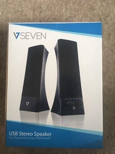 Vseven USB Stereo Speaker - Picture 1 of 2