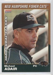 2004 Choice New Hampshire Fisher Cats Michael Adair #29