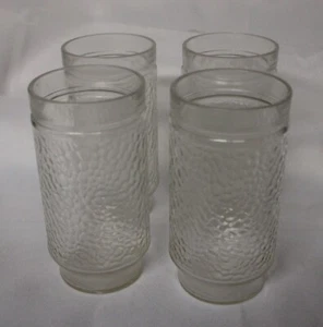 Libbey's 4 klare strukturierte Tumbler Gläser (80) - Bild 1 von 4