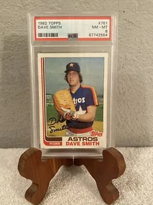 Dave Smith 1982 Topps #761 Houston Astros Pitcher, PSA 8 NM-MT - Bild 1 von 5