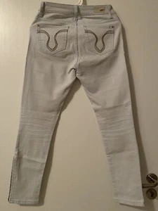 amor trust truth jeans Tyra türkis 34 XS - Bild 1 von 3