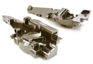 Grey Billet Machined Rear Bulkhead Upgrade for Traxxas 1/10 Scale Summit - Picture 1 of 1