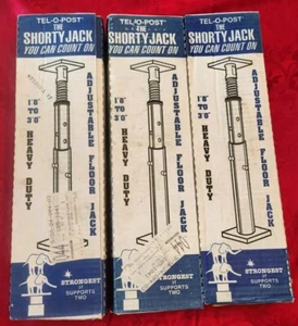 Tel-O-Post Shorty Jack - Quantity 3 - Model 3T Heavy Duty - Foto 1 di 3