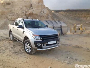 Front Spoiler Bar For Ford Ranger 2012 - 2016 Stainless Steel Nudge Chin Guard - Picture 1 of 11