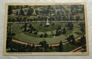 U.S. National Cemetery, Gettysburg, PA. Postcard (B3) - Picture 1 of 2