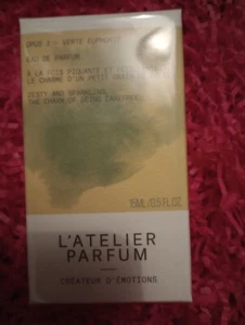 L'ATELIER PARFUM VERTE EUPHORIA EDP 15 ml - Picture 1 of 1