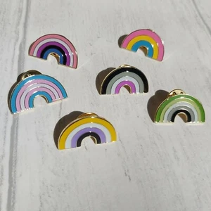 INSIGNIA PIN ARCO IRIS LGBTQ+ Asexual Trans Pansexual No Binario Aromántico PUBLICACIÓN GRATUITA - Imagen 1 de 12