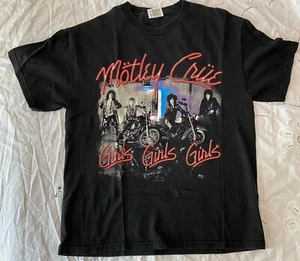 Motley Crue Girls, Girls, Girls Shirt Size Large (L) Heavy Metal Glam - Picture 1 of 3