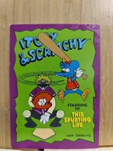 THE SIMPSONS 🏆1994 SKYBOX #I3 ITCHY & SCRATCHY Trading Card🏆FREE POST - Bild 1 von 2