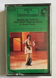 Pakistani Music Cassette - 'Gheets and Ghazals' (Urdu) - Picture 1 of 2