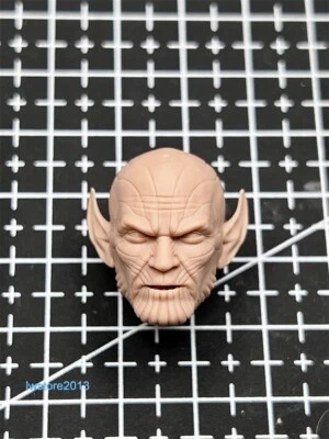 1:6 Alien Skrull Head Sculpt Carved Model For 12" Male Action Figure Body Toys - Image 1 of 4