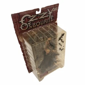 1999 McFarlane Ozzy Osbourne Action Figure Sealed w/ Headless Bat & Diorama - Picture 1 of 6