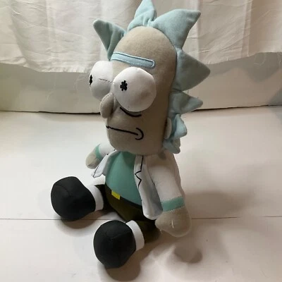 Brinquedo de pelúcia adulto Rick and Morty RICK 10" oficialmente licenciado fábrica 2017 - Imagem 1 de 4
