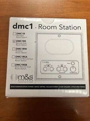 Estación de sala de intercomunicación M&S Blanco DMC1RS Estación de sala de escaneo remoto Foto 1 de 4