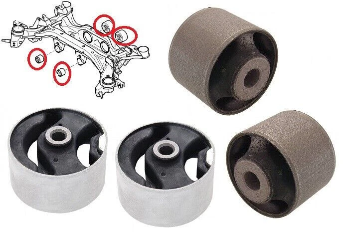 Front Rear Differential Diff Arm Mounting Bushings for Kia Sorento 2009-2012 XM - Image 1 of 1