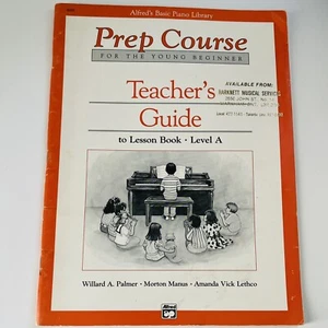 Alfred's Basic Piano Library PREP COURSE For the Young Beginner- Teacher's Guide - Picture 1 of 5
