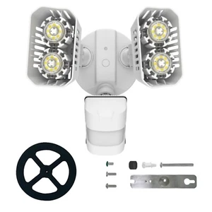 SANSI LED Security Lights 18W (150W Equiv.) Motion Sensor Lights 1800lm 5000K - Picture 1 of 12
