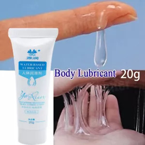 Lubricante líquido lubricante íntimo de lujo a base de agua gel de bienestar sexual 20 g - Imagen 1 de 12