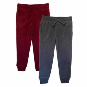 365 Kids from Garanimals Fleece Jogger Pants, Boy’s Tracksuit Pull on Jog Bottom - Picture 1 of 5