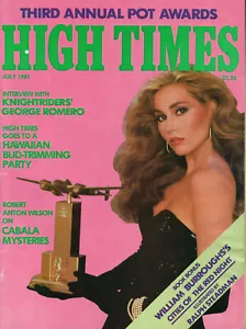 HIGH TIMES magazine - William S. Burroughs & Ralph Steadman - July 1981, #71 - Picture 1 of 6
