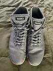 NoBull Shoes Super-fabric High-Top Gray Trainers Mens Size 12.5 / Womens 14 EUC