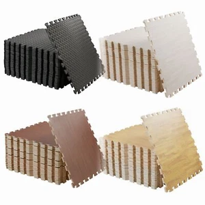 Dicke und weiche ineinandergreifende Bodenfliesen Fitnessstudio Übung Liegen Yoga Boden Puzzle Matte - Bild 1 von 36