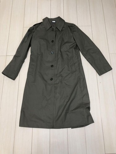 Hermès Trench Cappotto Uomo Verde Profondo M L Cotone
